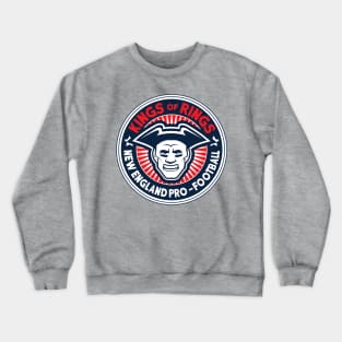 New England Patriots/New Japan Wrestling Mashup Crewneck Sweatshirt